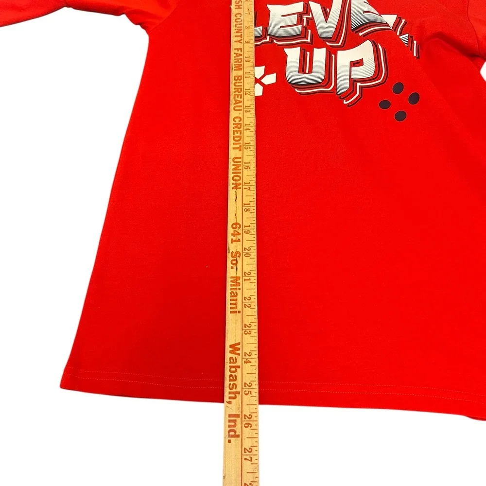 The Childrens Place Kids Boys Red Level Up‎ Gaming Hoodie XL 14 Video Games